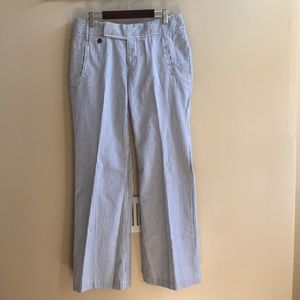 Banana Republic Seersucker Martin Fit Pant - 4